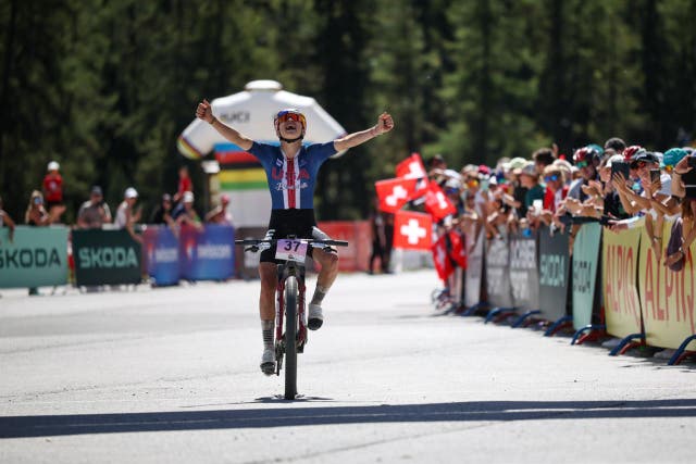 Courtney, Swenson Sweep Marathon Golds at MTB Worlds