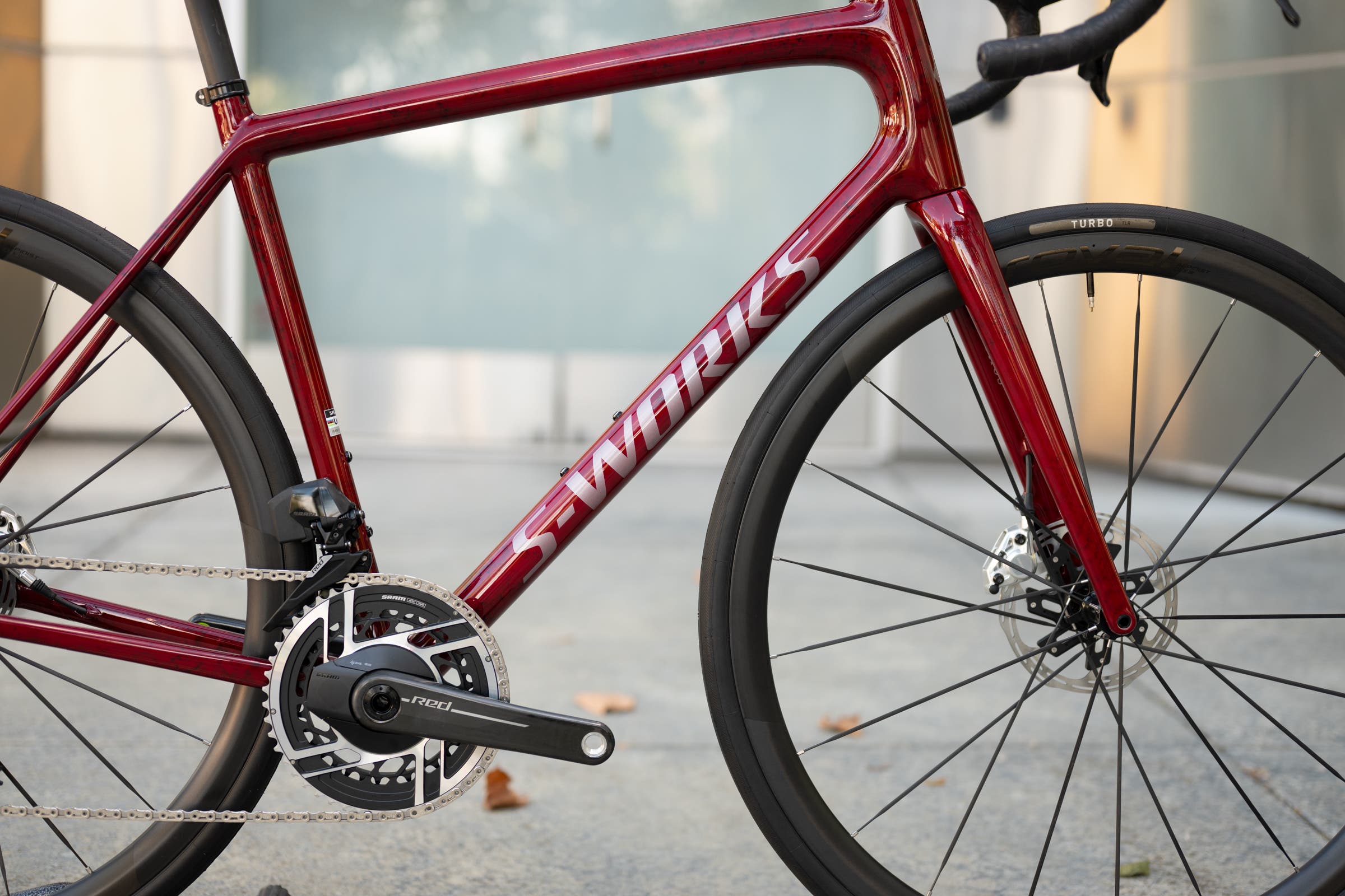 S-Works Specialized Aethos 2 with Roval Alpinist II Cockpit and Roval Alpinist CLX III wheels