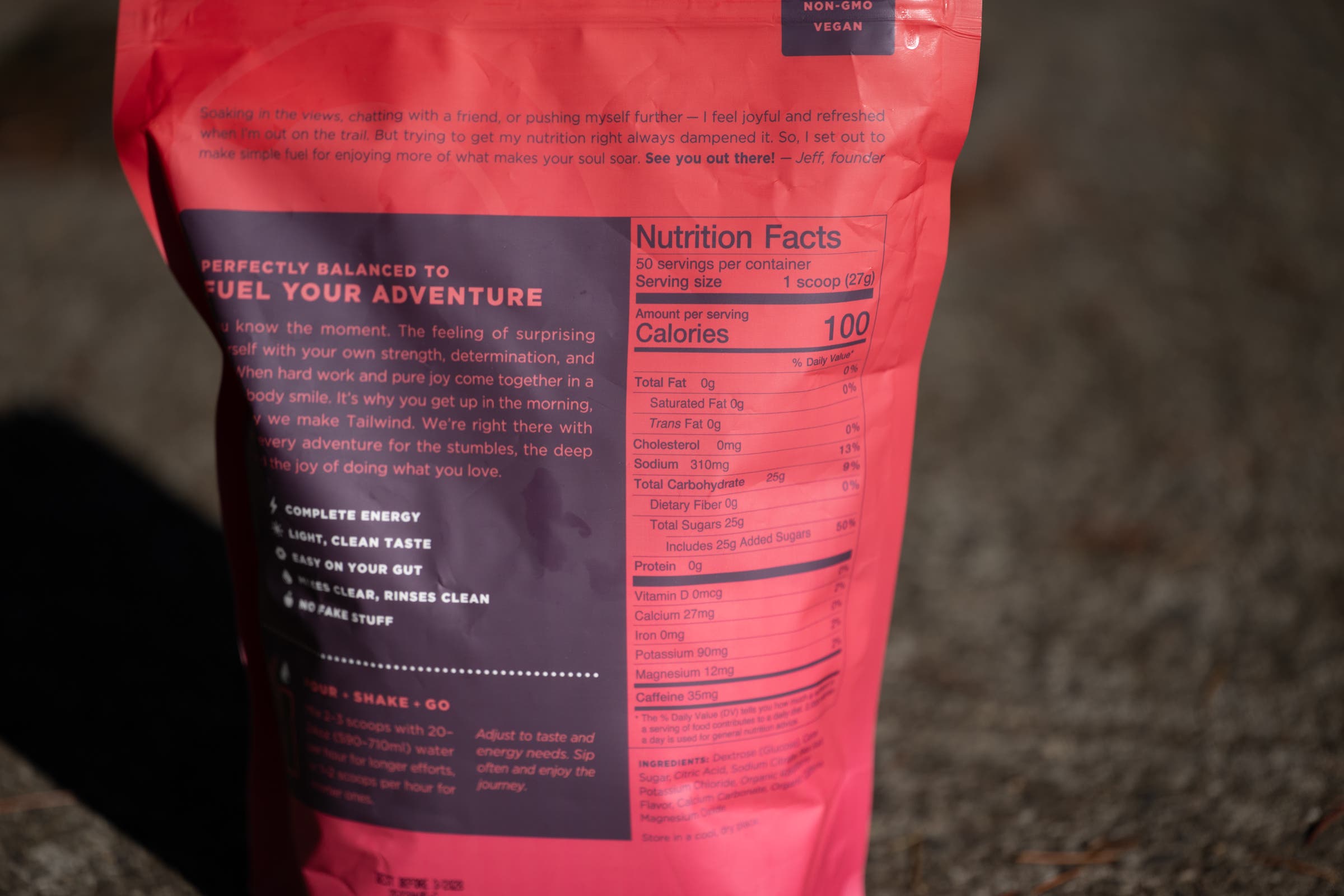 Carburante per la resistenza al vento in coda