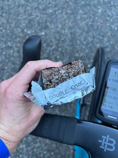 Pro racers Lizzie Holden and Nick Schultz developed a 'Pock-It Fuel' recipe that's being batch-made throughout the peloton.