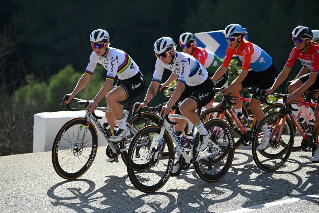 Most teams incorporate big gear work in the winter to translate strength training gains to the pedals.