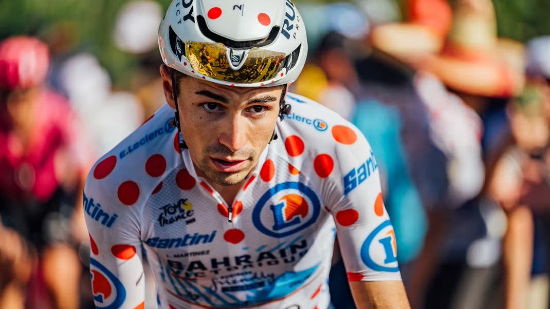 Lenny Martinez starred in one of the stupidest moments in pro cycling this year.