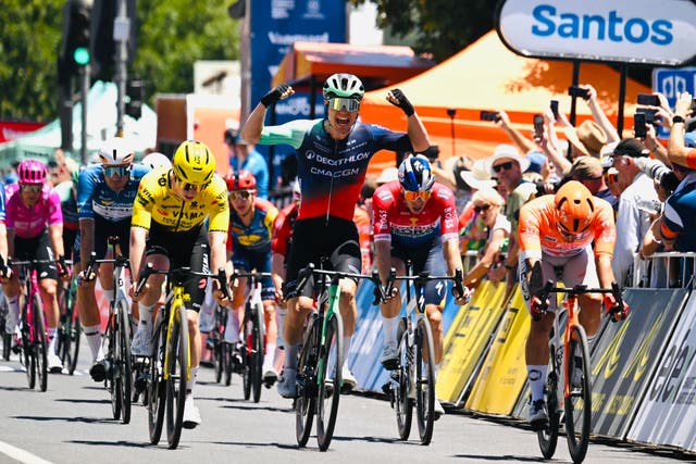 Welsford Dethroned: Andresen Fastest in Tour Down Under Sprint Opener