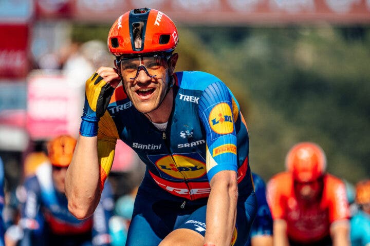 Stuyven, shown here at the 2024 Giro, still believes he can win a big one.