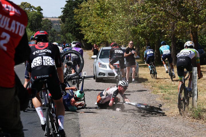 crash Tour Down Under