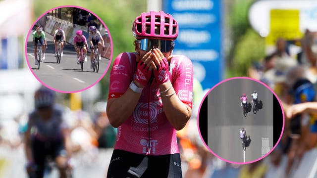 Sprint Disasterclass by UAE Hands Tour Down Under Victory to Rüegg