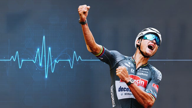 Van der Poel revealed his heart rate and HRV data