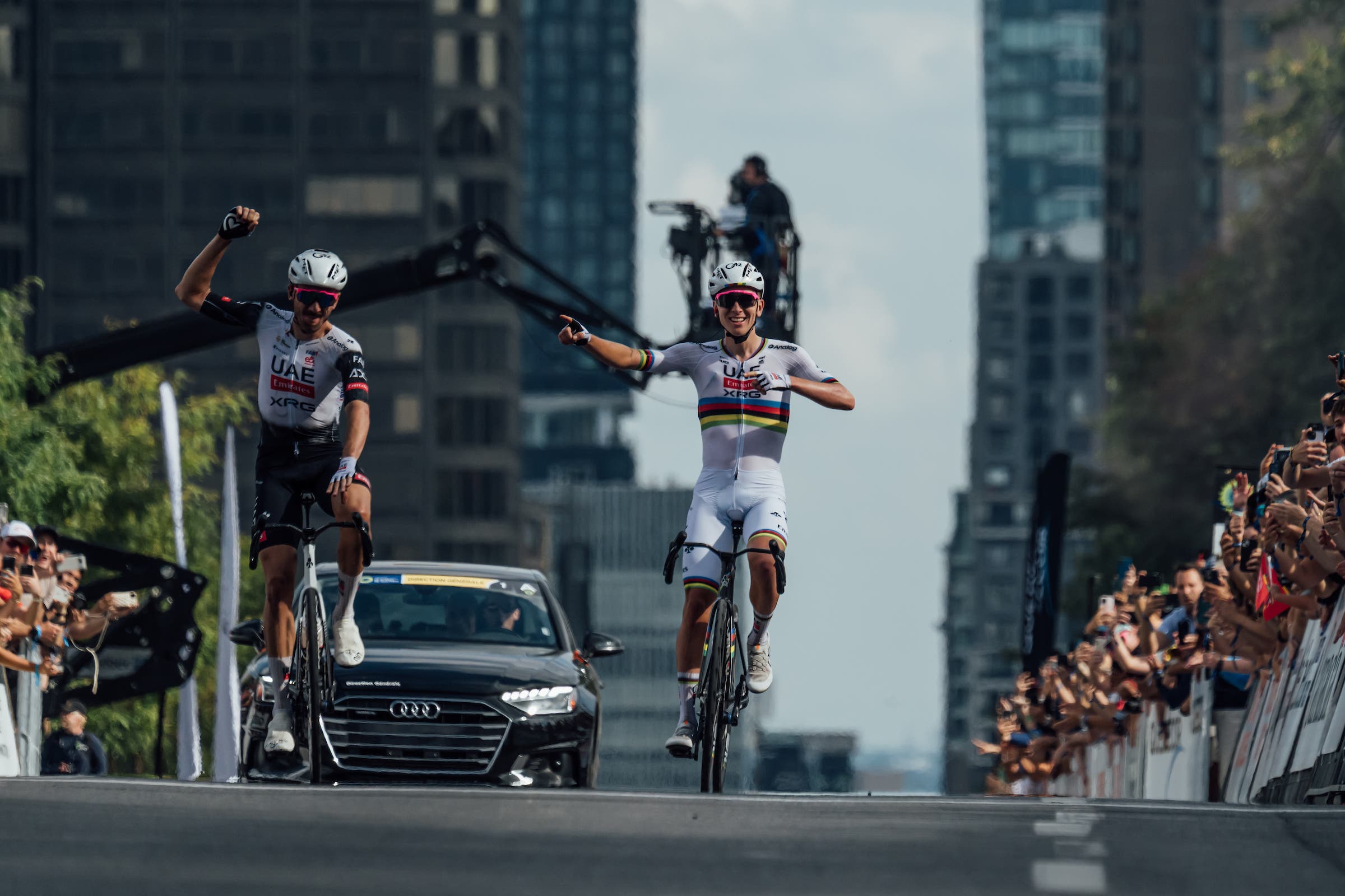 Brandon McNulty won last year's GP Cycliste de Montreal ahead of teammate Tadej Pogačar (Photo: Chris Auld)