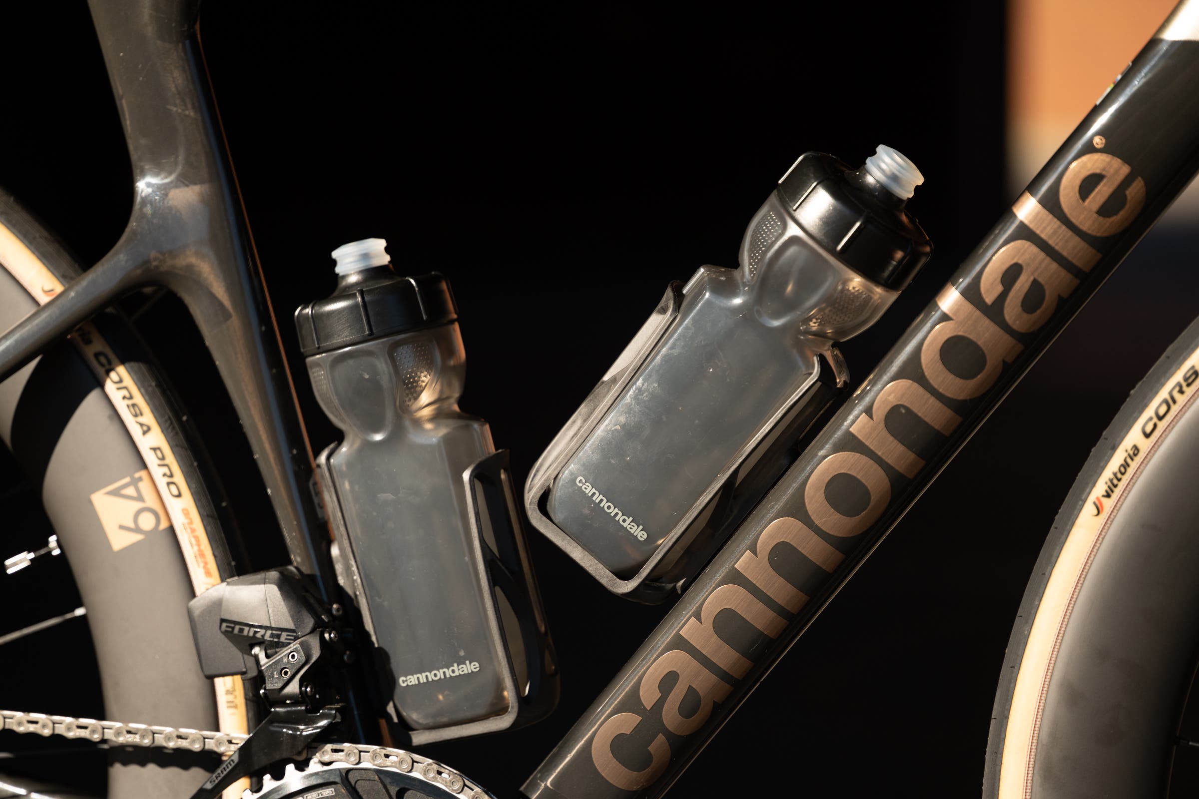 5th generation Cannondale SuperSix Evo aero bottles