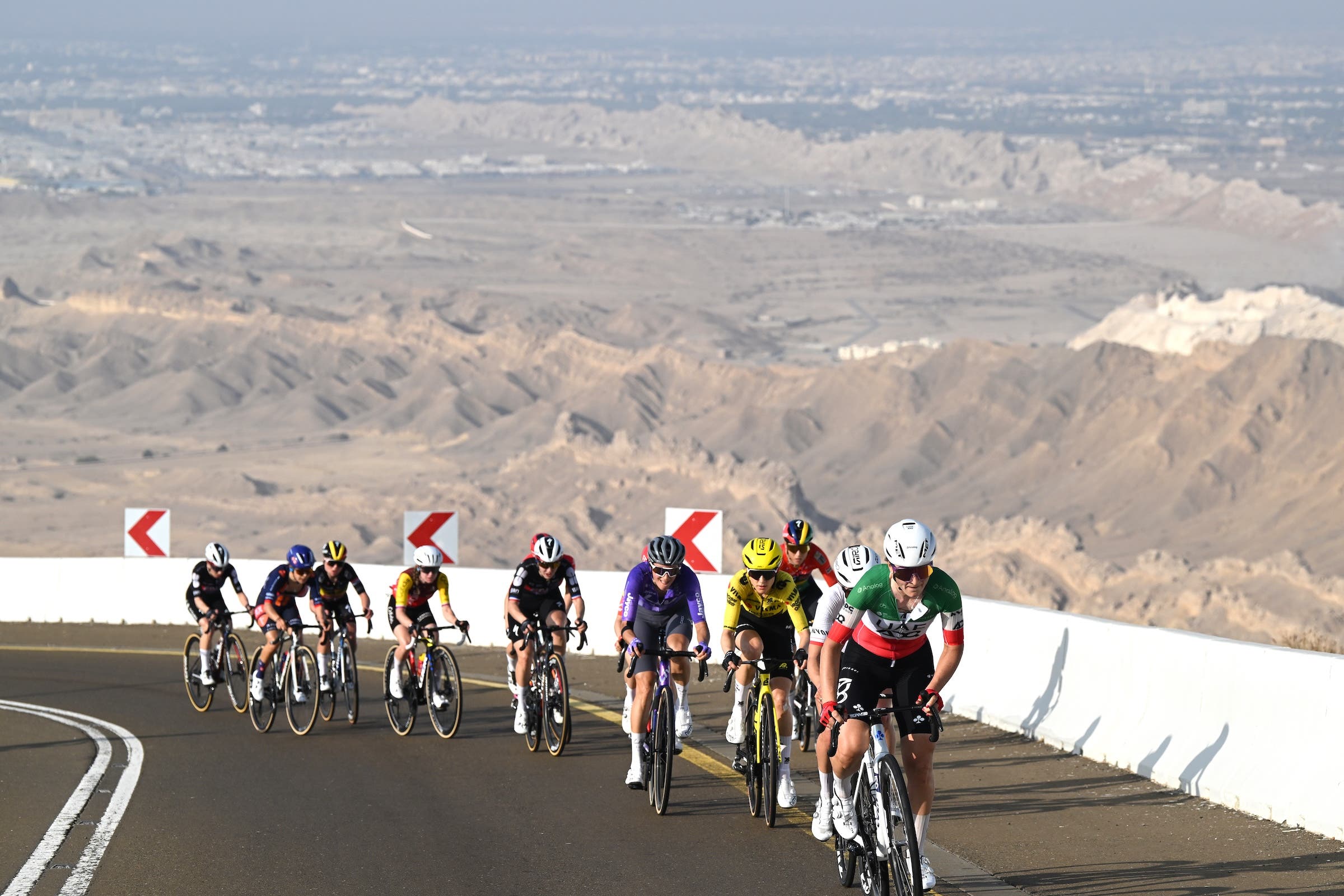 Elisa Longo Borghini turned the screw on the final climb of the UAE Tour Women 2026 (Photo: Tim de Waele/Getty Images)