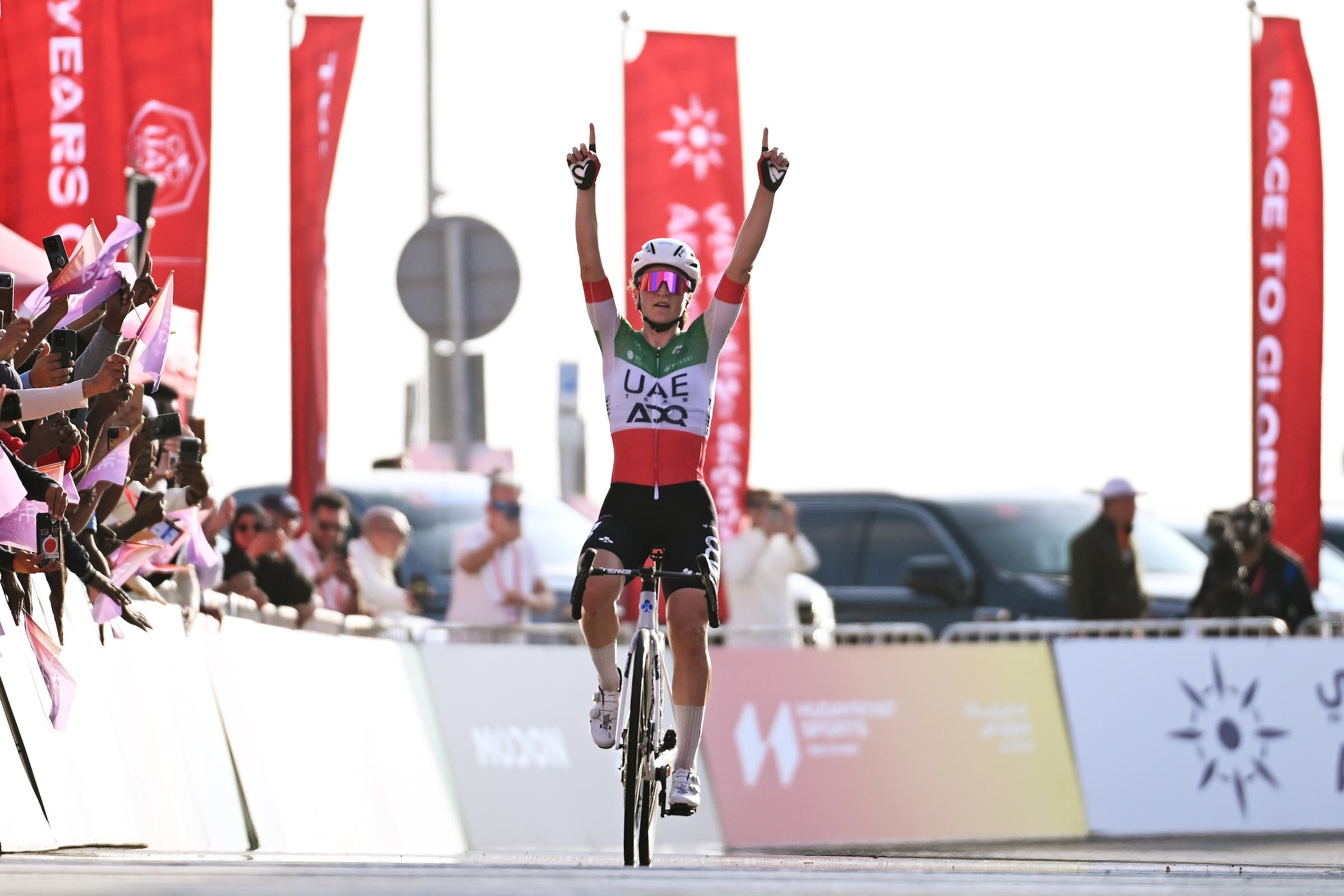 Elisa Longo Borghini (Team UAE ADQ) was clearly the strongest at the UAE Tour Women 2026 (Photo: Tim de Waele/Getty Images)