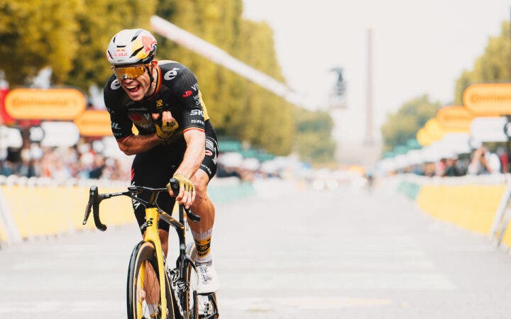 Wout van Aert Paris 2025 Tour de France