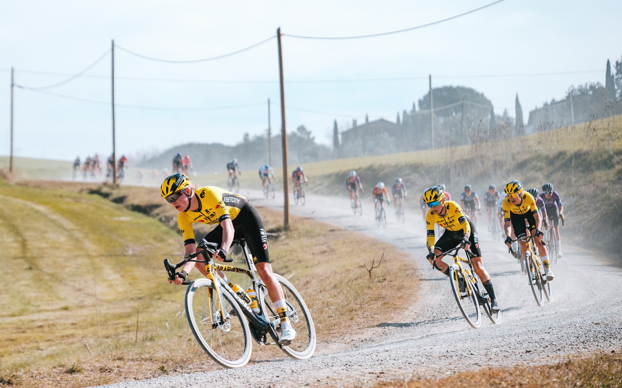 Zone 2 training is an important part of pro riders' training (Photo: Gruber Images)