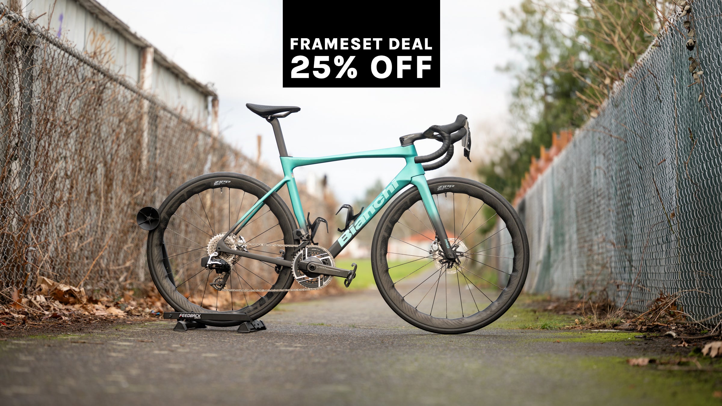 25% Off Bianchi Specialissima RC Frameset