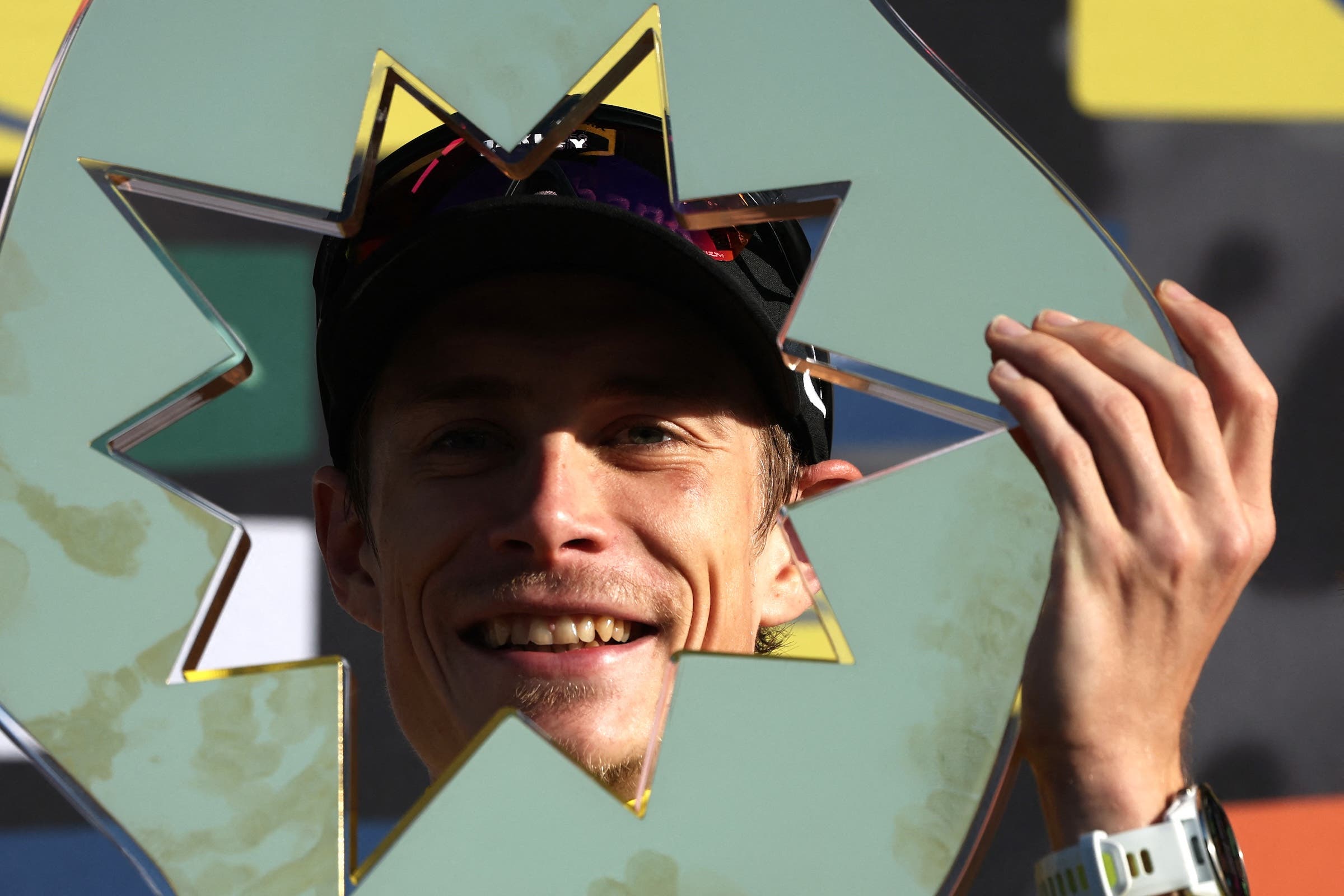 Jonas Vingegaard (Visma-Lease a Bike) vince la Parigi-Nizza (Foto: Anne-Christine Poujoulat / AFP)