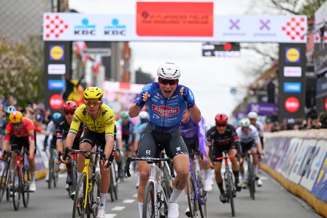 Philipsen Snags Fastest Ever Edition of Gent-Wevelgem, a First for His Team