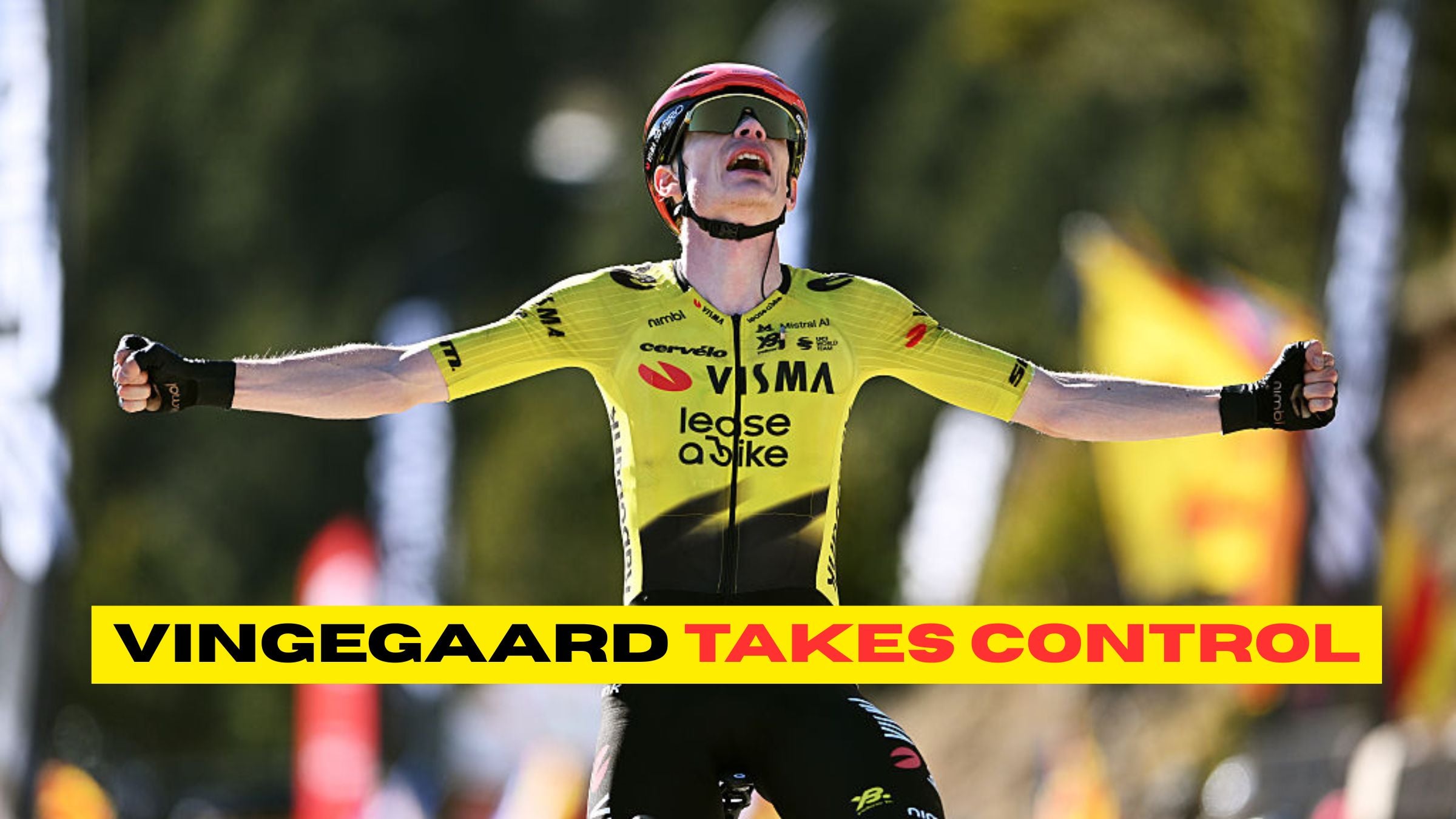 Evenepoel Has No Answer as Vingegaard Stamps Authority on Catalunya Summit Finish