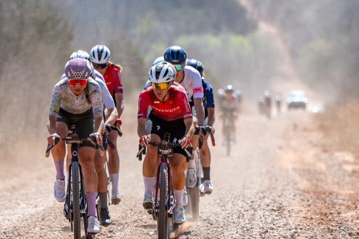 The women's field at Mid South Gravel.