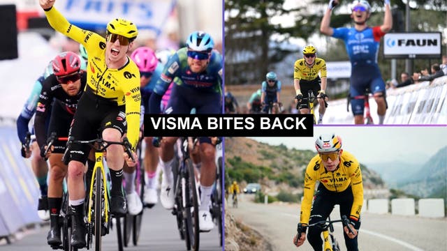 Visma Heats Up Just in Time for Van Aert vs Pogačar Slugfest at Strade Bianche