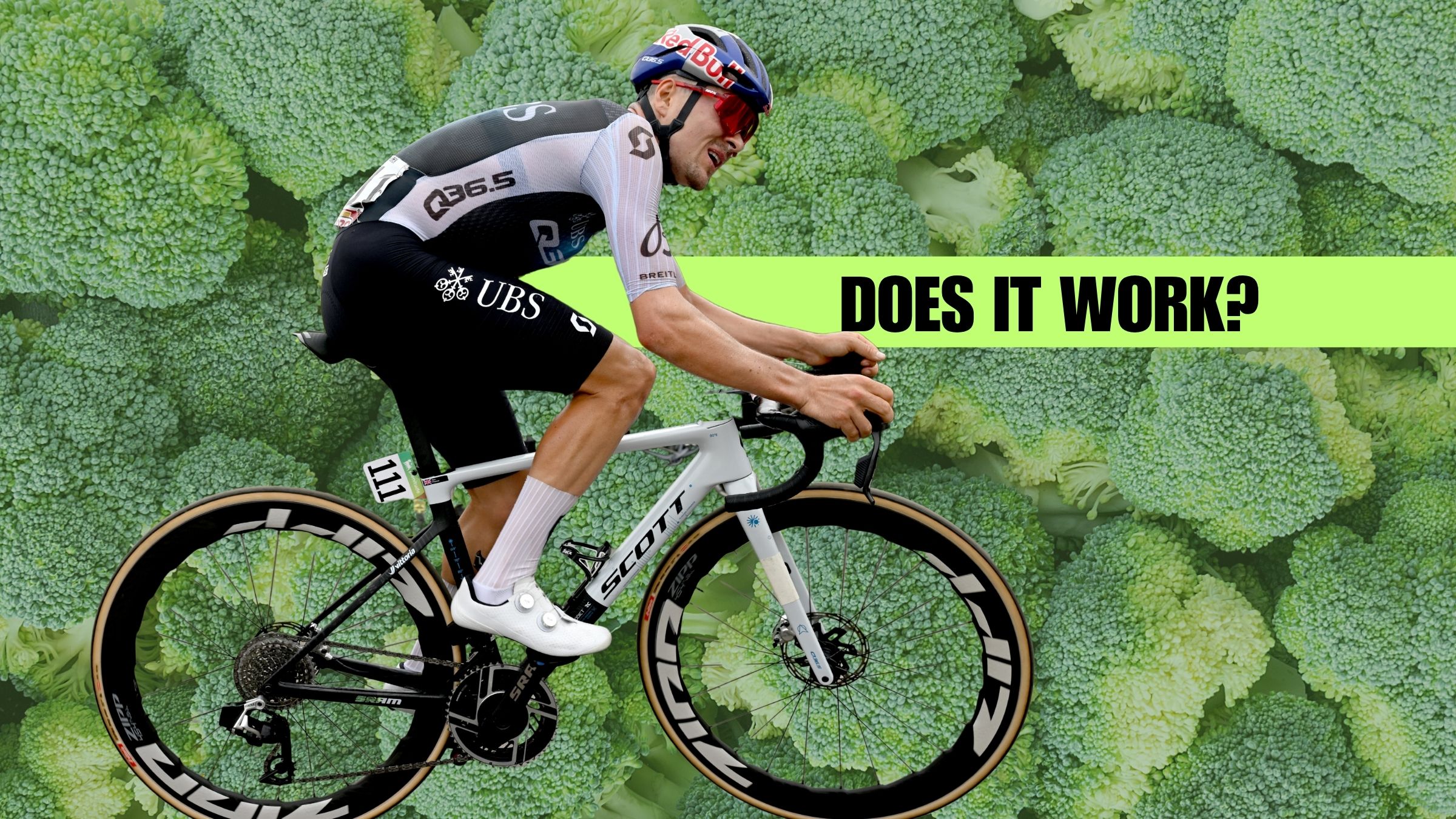 Tom Pidcock Is out to Prove Broccoli Shots Take the Sting out of Suffering