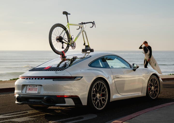 Allen bike rack with an app