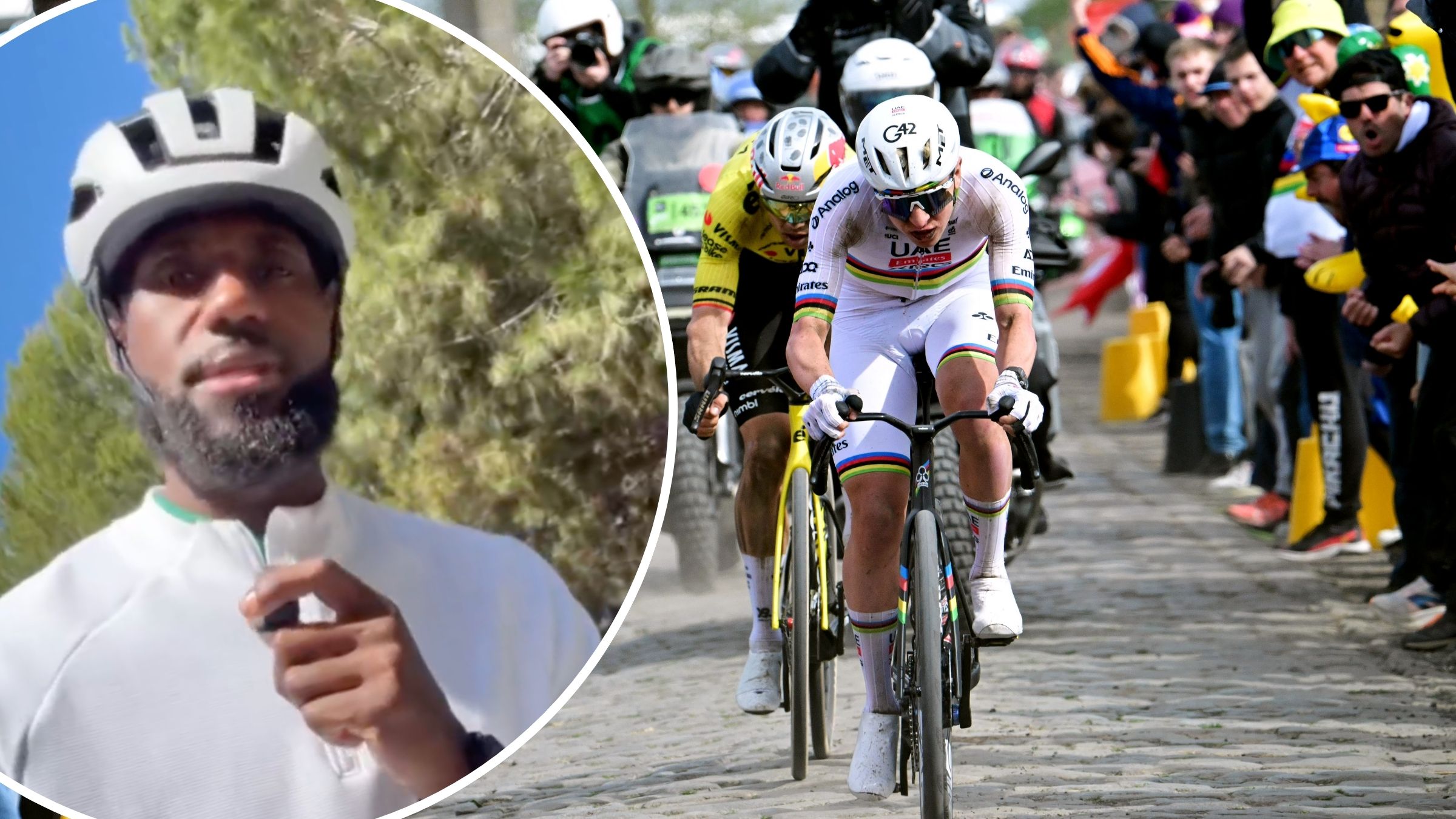 LeBron’s Curse, Tadej’s Tires, and More Paris-Roubaix Randoms You Might Have Missed