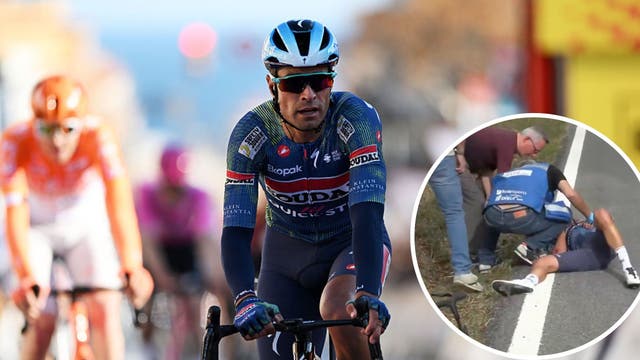 Management Rages after Medical Car Takes Out Rider in Risky Racing Overtake