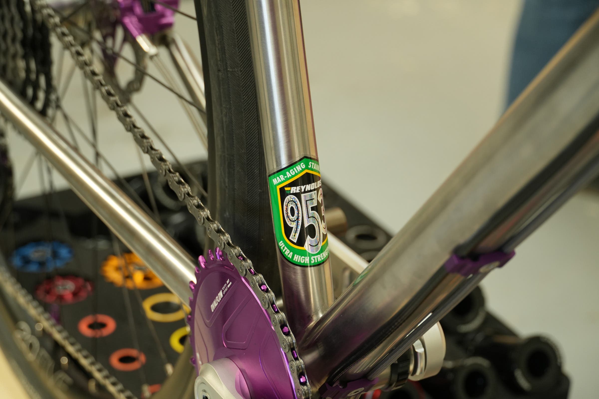 morassi stainless all road bike 953