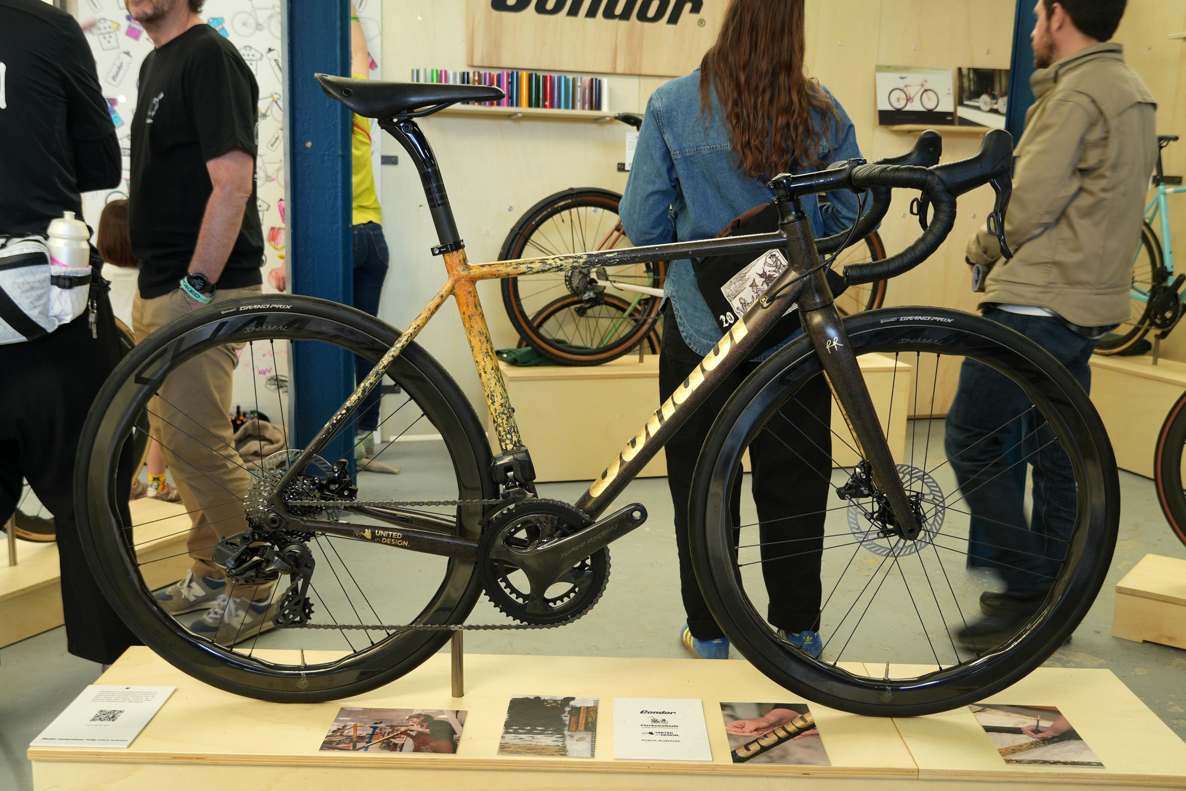 condor clerkenwheels collaboration charity auction bike bespoked 2026 london