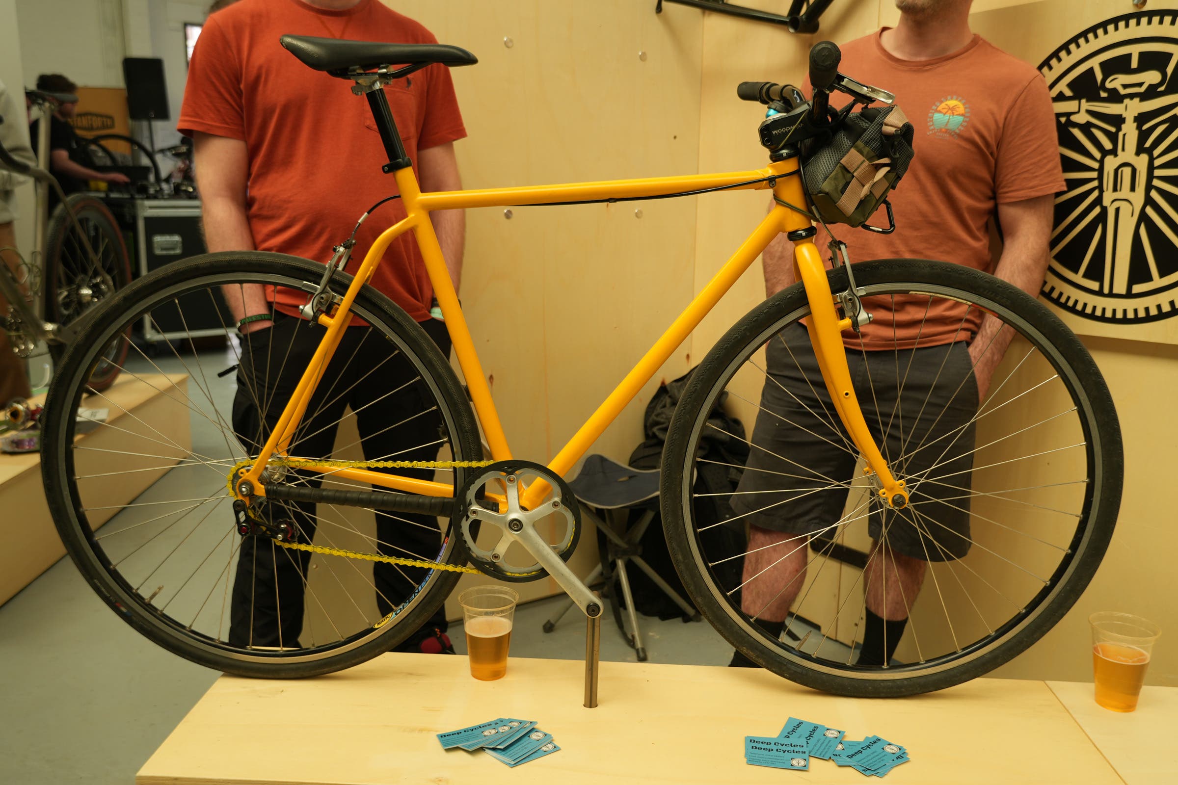 bespoked london 2026 deep cycles modified old frame upcycled