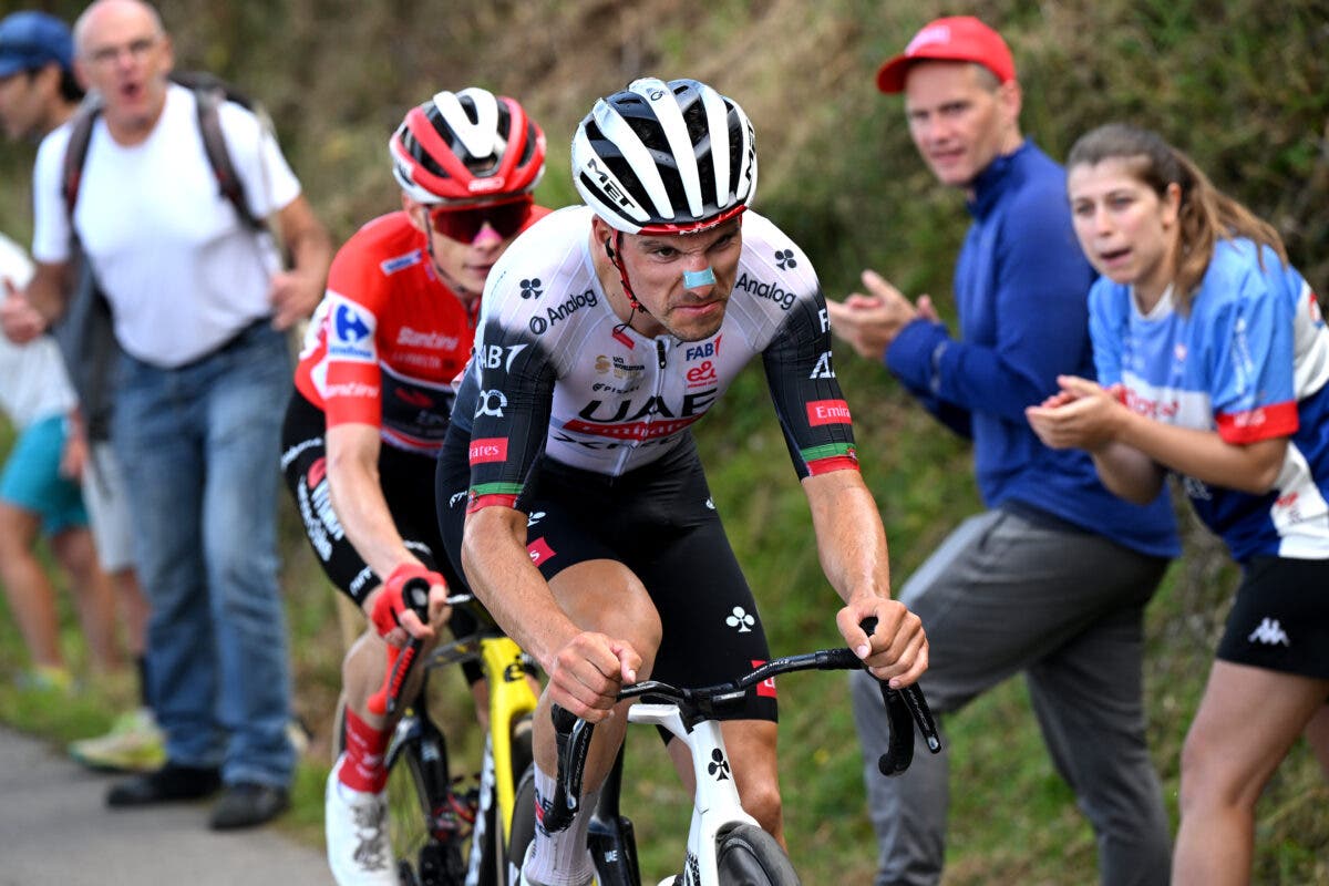Almeida took it to Vingegaard when they lead the GC pact at the Vuelta last summer.