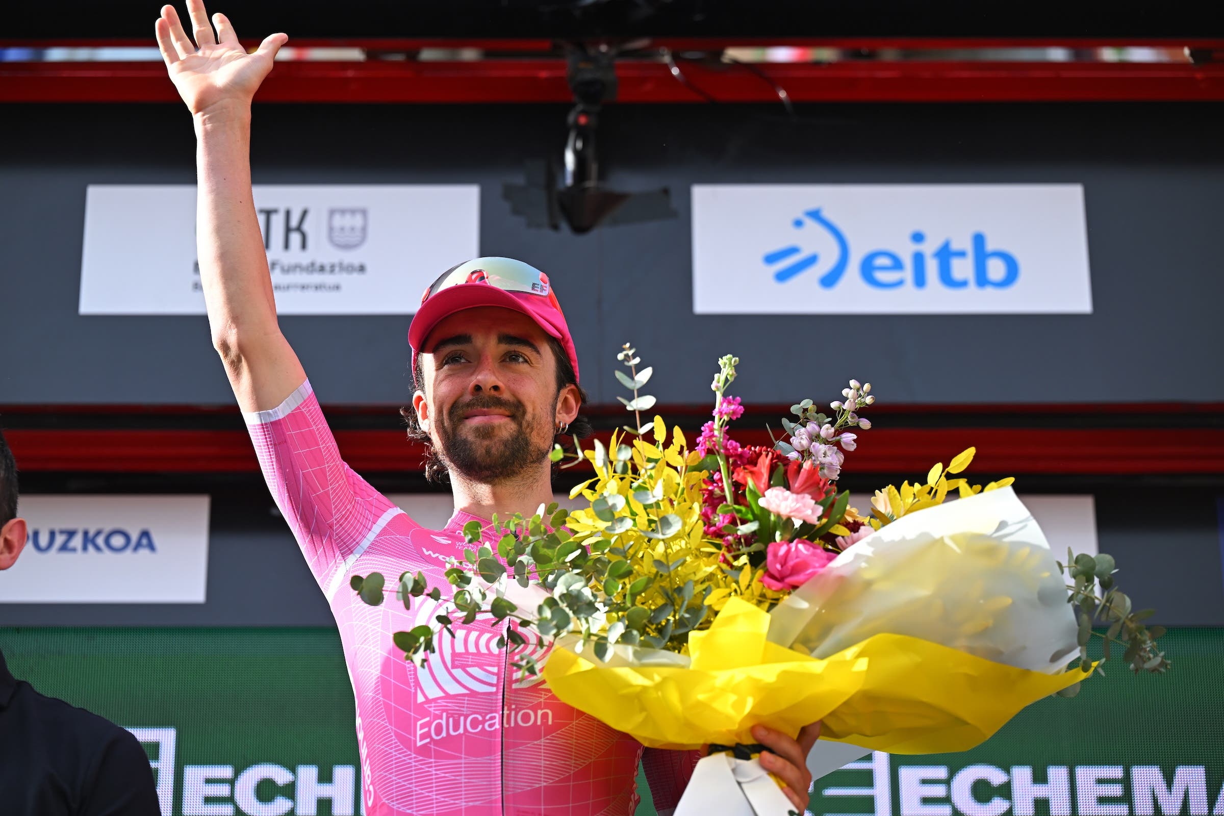 Ben Healy ha vinto il premio del pilota più combattivo durante la tappa 5 dell'Itzulia Paesi Baschi 2026 (Foto: Tim de Waele/Getty Images)
