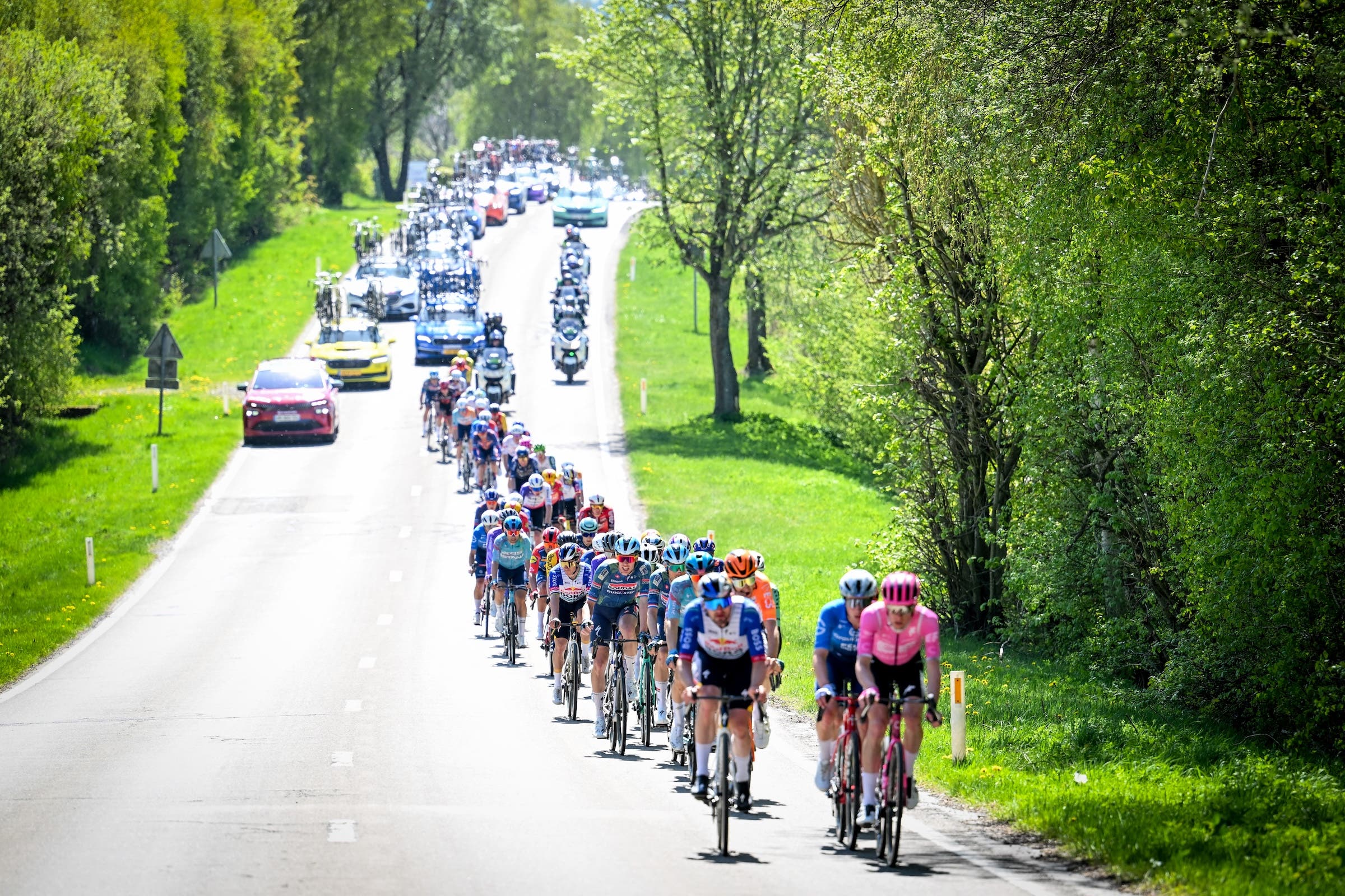 Remco Evenepoel è stato chiaro fin dall'inizio in un enorme corridore 52 (Foto: Maarten Straetemans / Belga Mag via AFP)