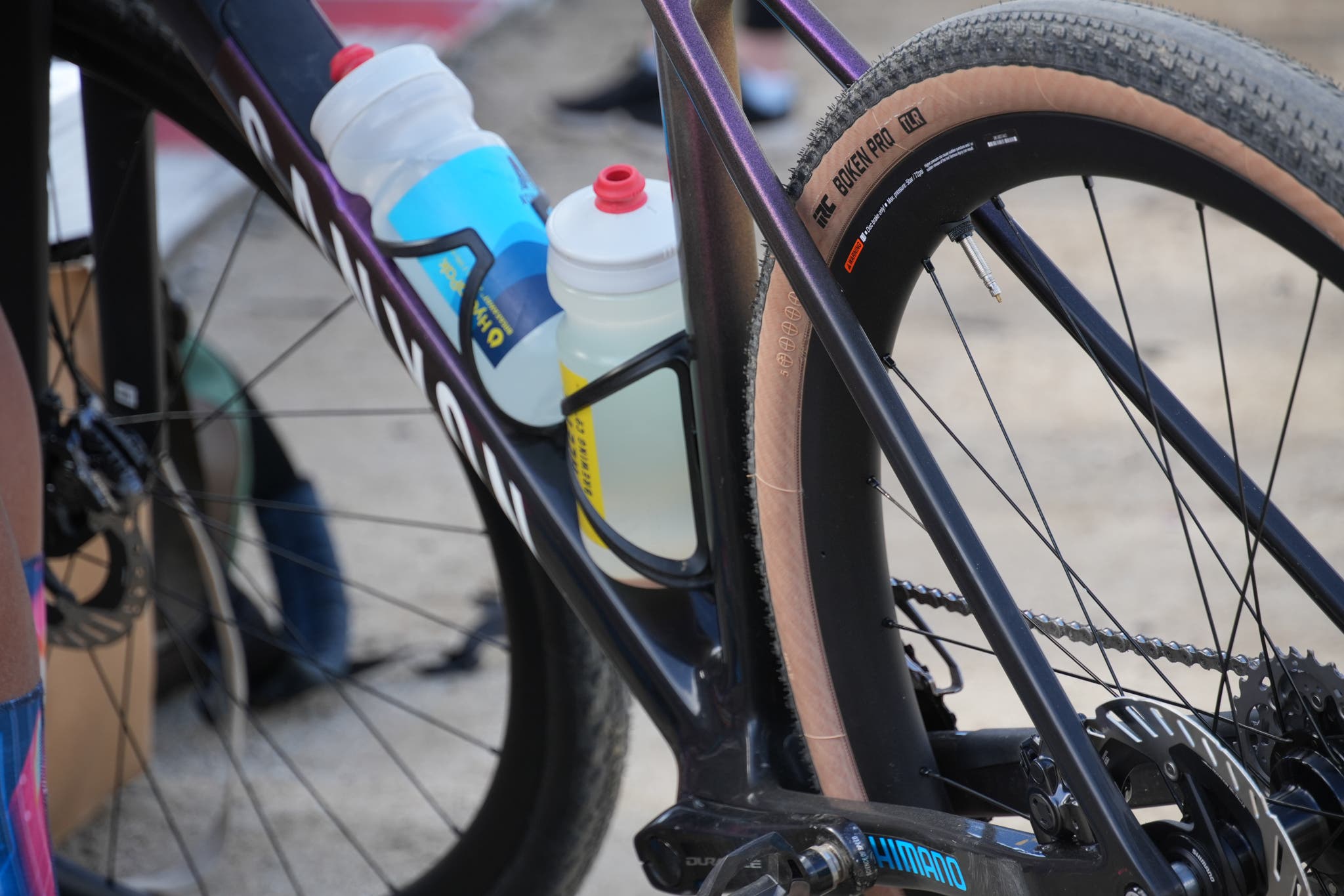 Mismatched tires at Sea Otter 2026