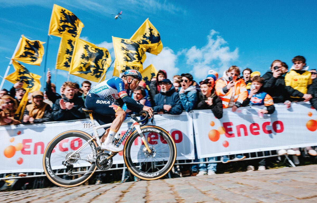 Evenepoel left Quick-Step but stayed with Specialized when he joined Red Bull Bora Hansgrohe.