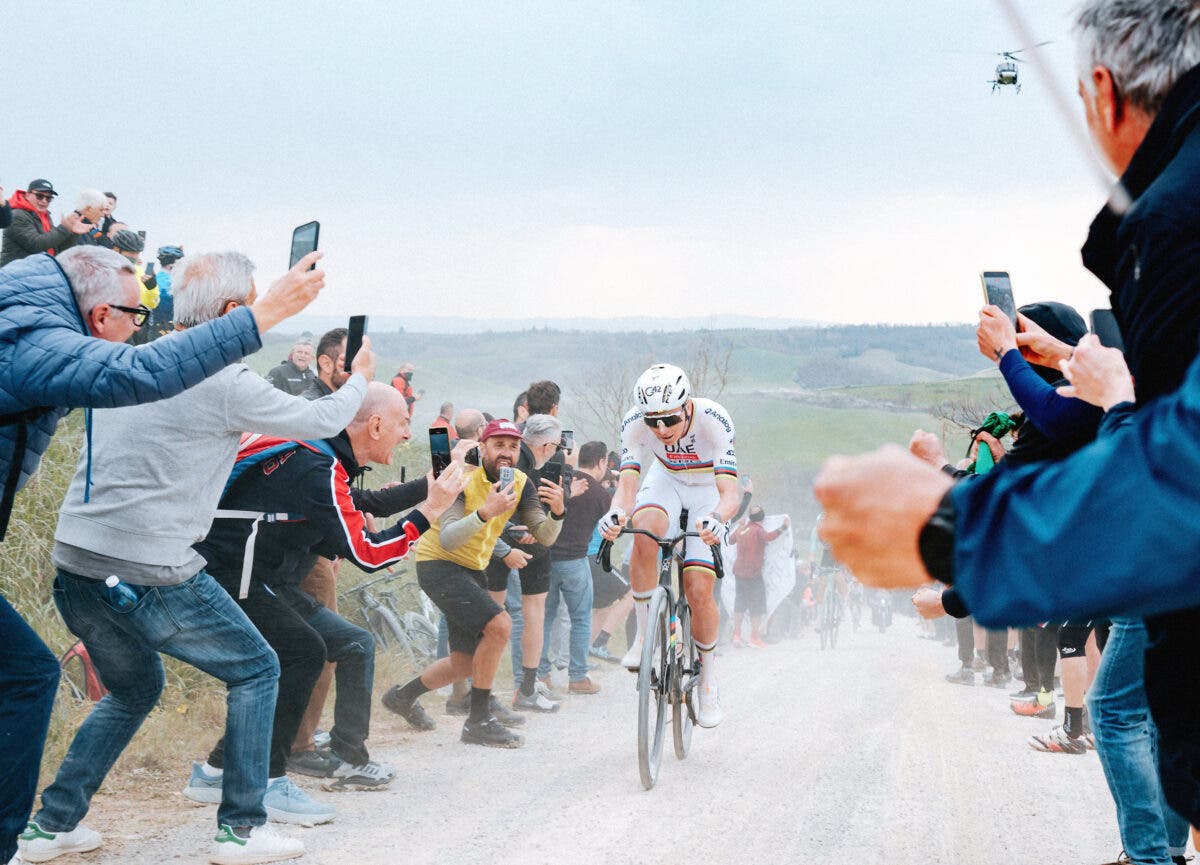 Pogačar started his season at Strade Bianche the only way he knows how – by devastating everyone.