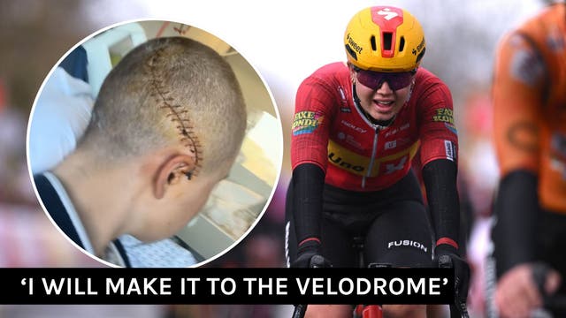 Teen Talent Vows to Return from Brain Hemorrhage and Paralysis after Roubaix Crash