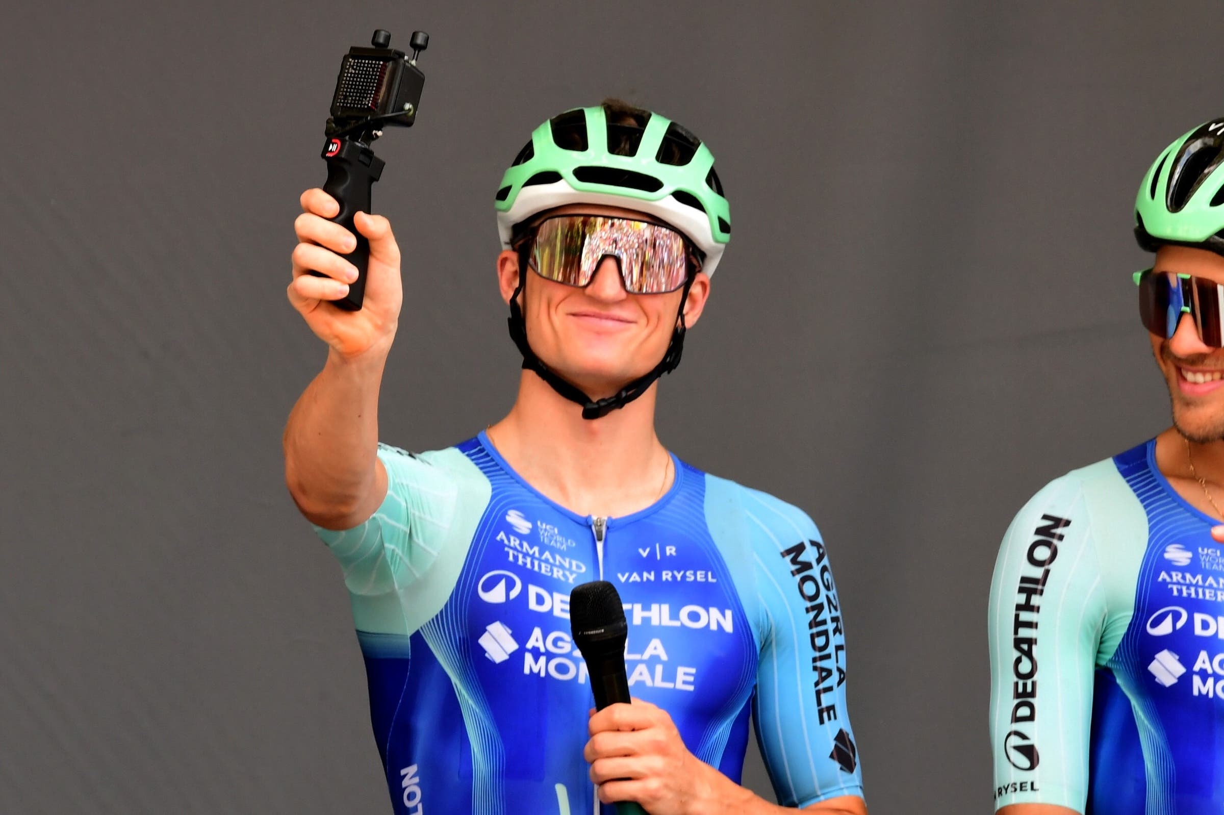 Felix Gall si sta gradualmente abituando alle luci della ribalta e alla leadership (Foto di Romain Doucelin/NurPhoto)