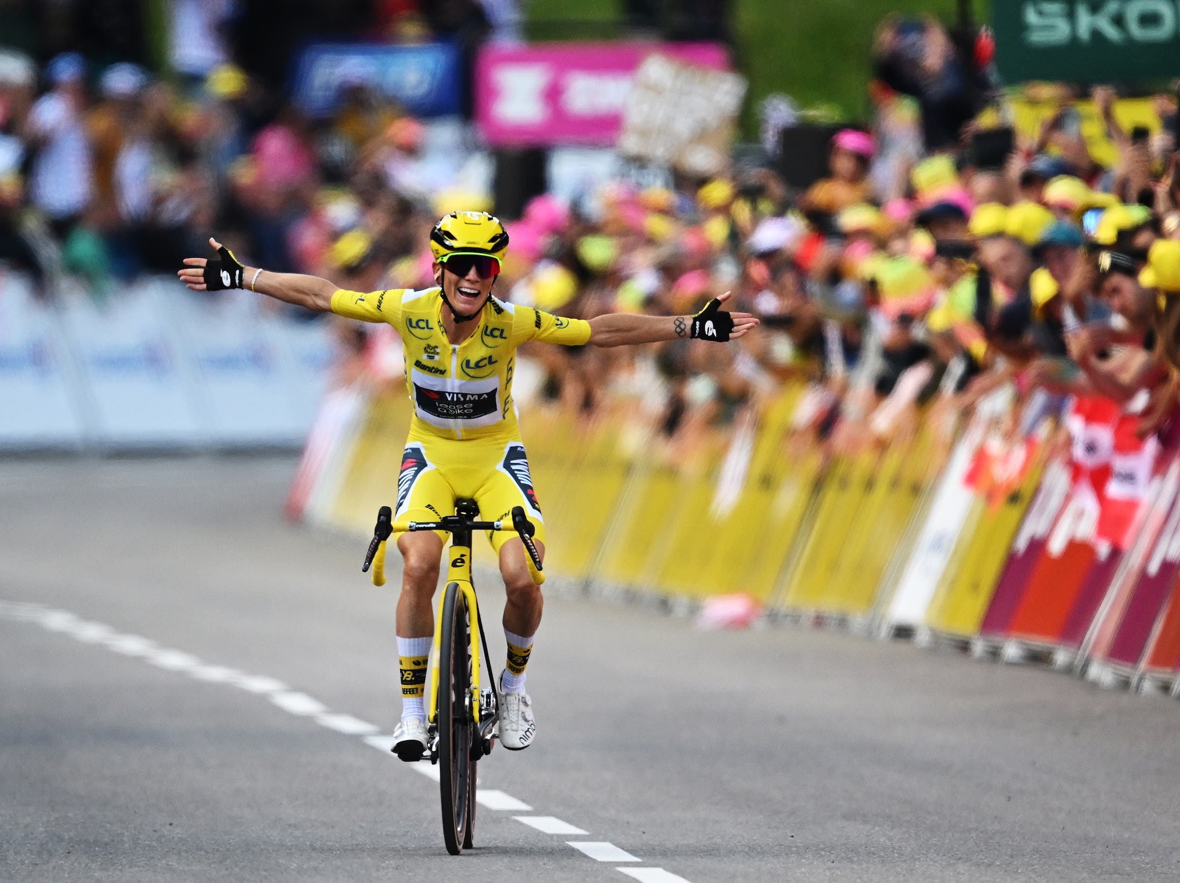 Pauline Ferrand-Prevot dominated last year's Tour de France Femmes avec Zwift (Photo: Szymon Gruchalski/Getty Images)