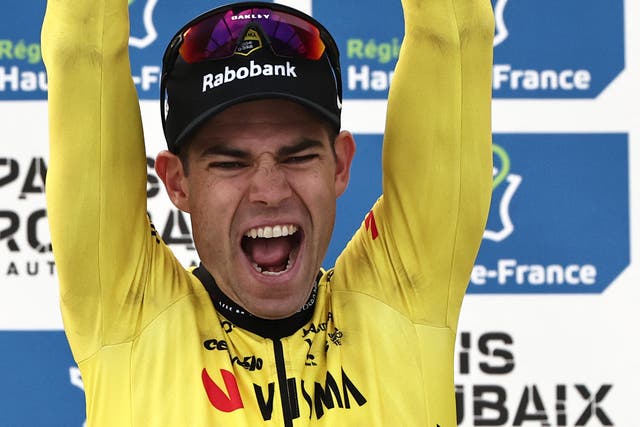 Dancing on the Dirt: Van Aert Makes Winning Return to Racing a Month After Roubaix