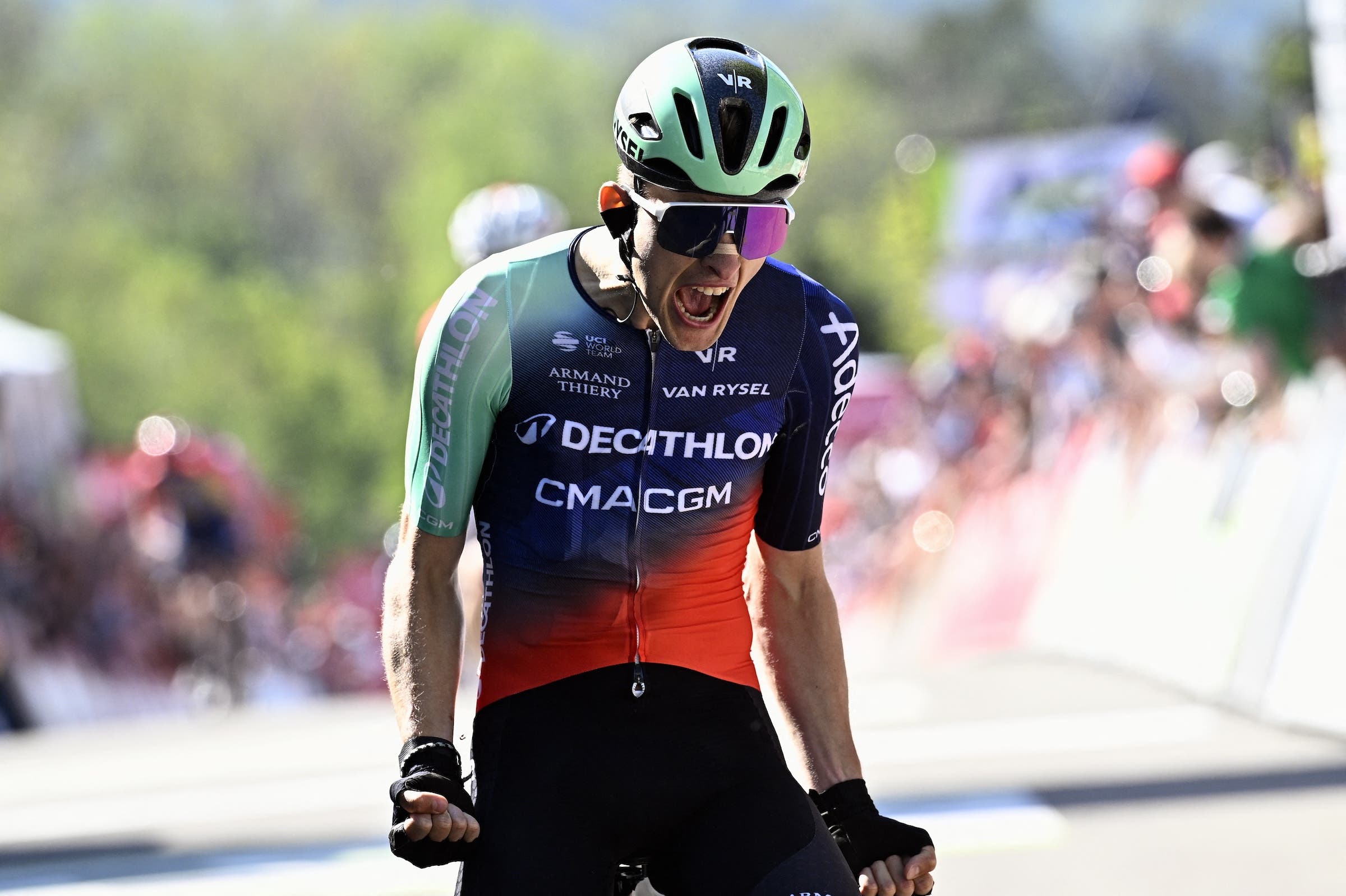 Paul Seixas won La Flèche Wallonnethis spring (Photo: Jasper Jacobs / Belga / AFP)