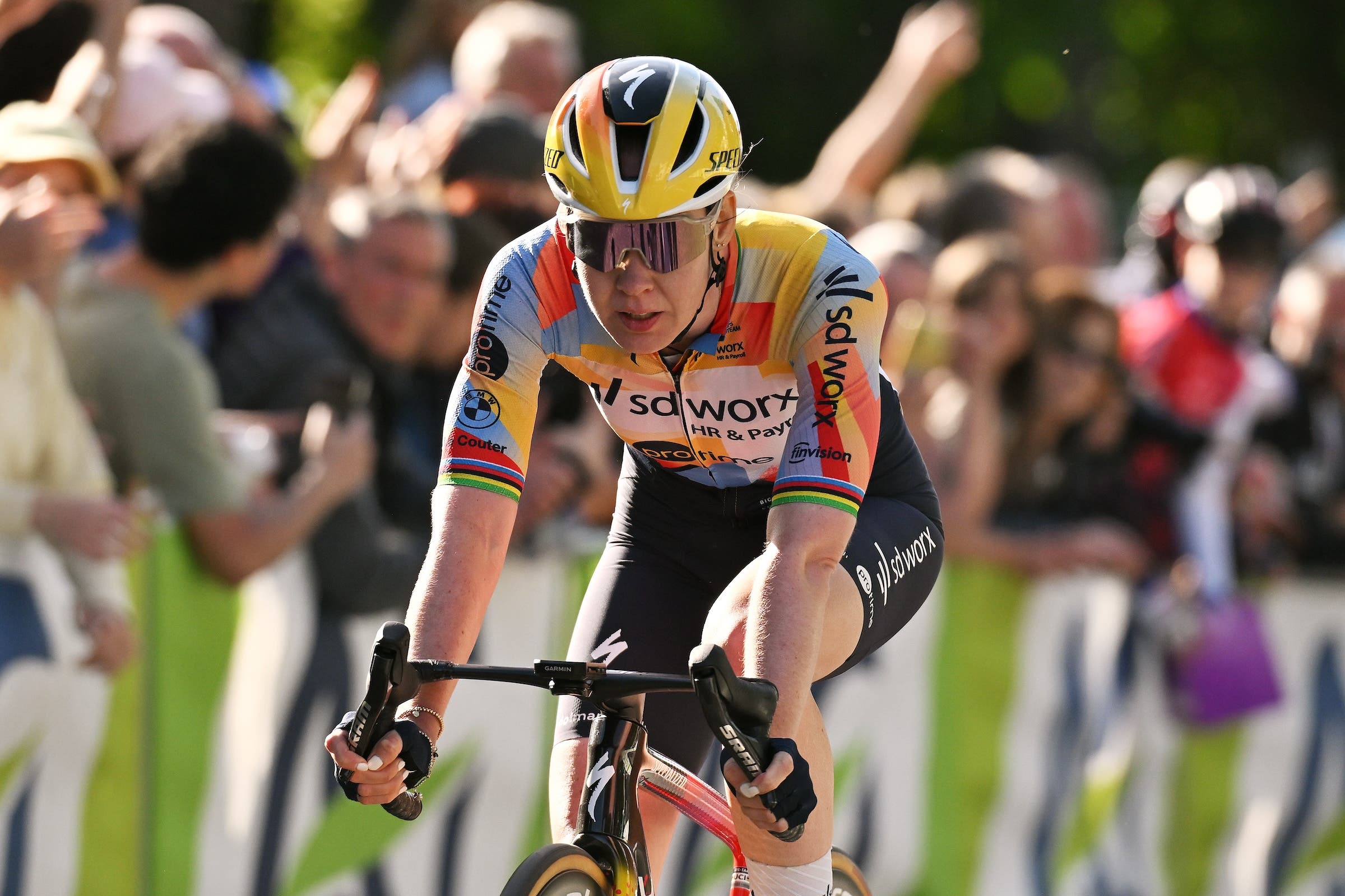 Anna van der Breggen is building form in her second year back racing (Photo: Dario Belingheri/Getty Images)