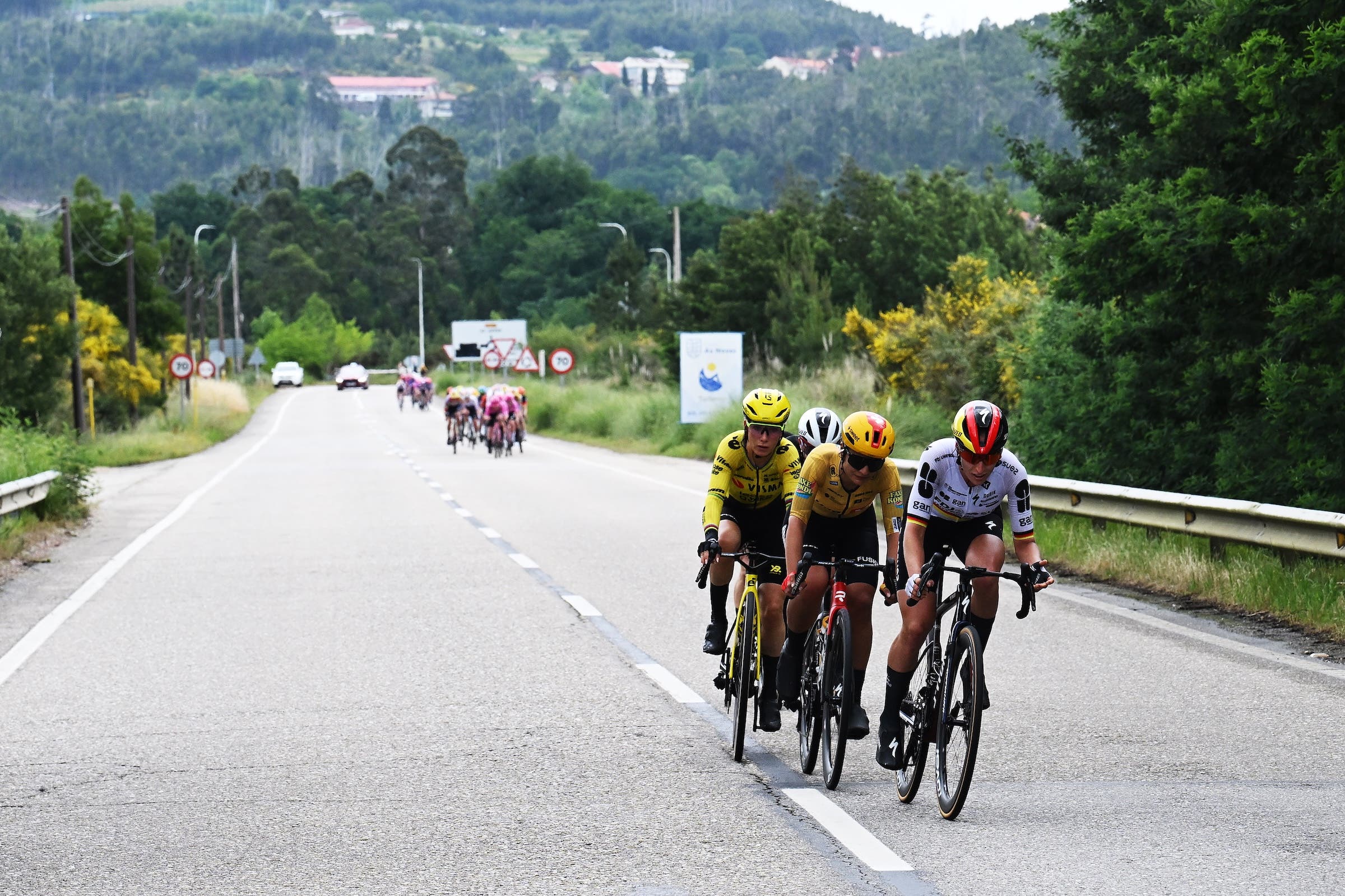 Koch was part of a dangerous break in the finale, as was Tour de France champion Pauline Ferrand-Prévot (Photo: Szymon Gruchalski/Getty Images)