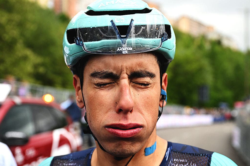 Eulálio was denied the win but moves in to the pink jersey of the Giro.