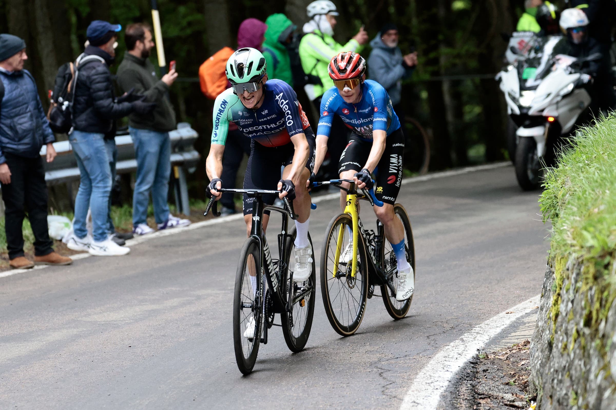 Felix Gall was very aggressive in the finale, and is emerging as Vingegaard's main challenger (Photo: Luca Bettini / AFP)