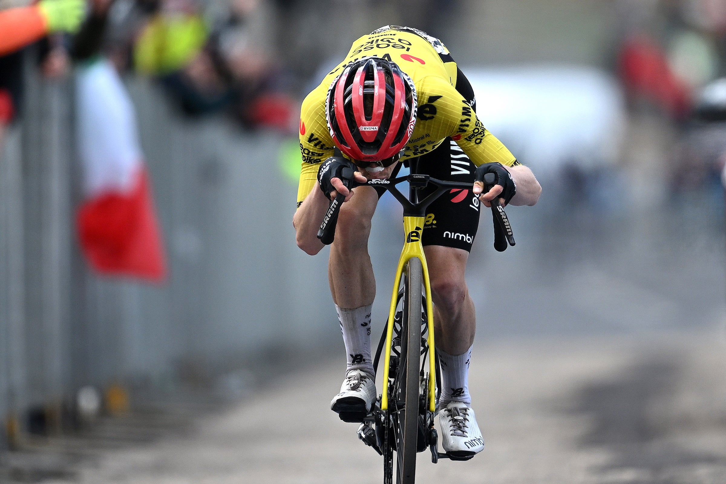 What’s Going on with That Weird Celebration by Jonas Vingegaard?