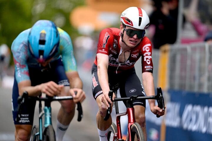 Lennert Van Eetvelt of Belgium and Team Lotto Intermarche