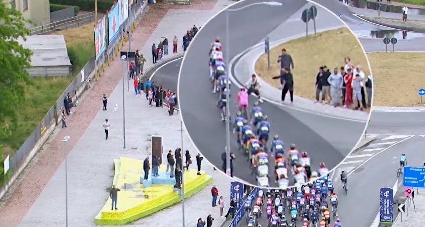 ‘Don’t Be Like This Guy’: Giro Organizers Blast Stupid Fan Who Reached Into Peloton