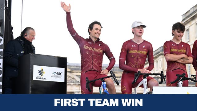 New American Cycling Team Breaks Through with First Victory