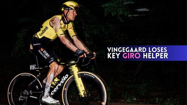 Two Days on a Broken Clavicle, Now Vingegaard Down a Man at the Giro